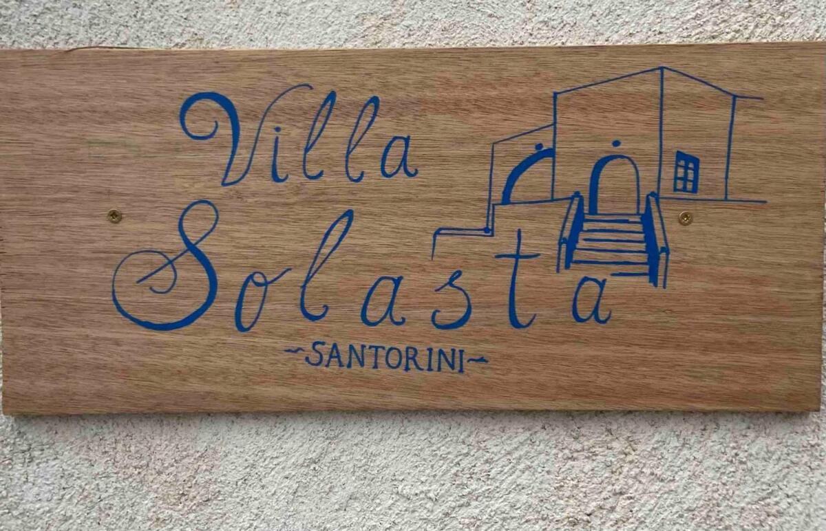 Villa Solasta #1 With Jacuzzi In Santorini Akrotiri  Exterior photo